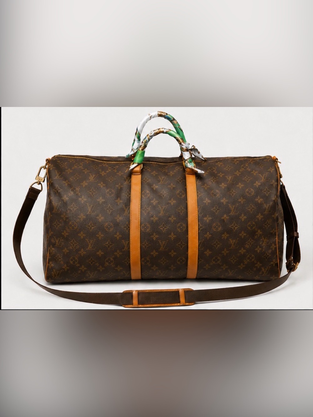 Louis Vuitton Monogram Keepall Bandoulière Duffle Bag 👜 Vintage Travel LV - Picture 3 of 7
